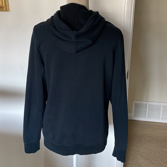 Puma Hoodie Fleece Sweatshirt With Embroidered Chest Logo. - Picture 5 of 9